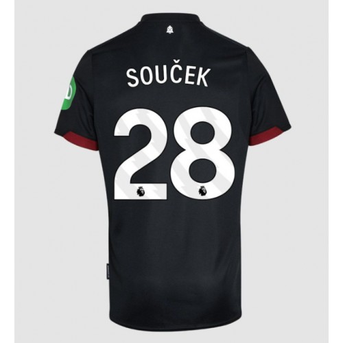 West Ham United Tomas Soucek #28 Gostujuci Dres 2024-25 Kratak Rukav